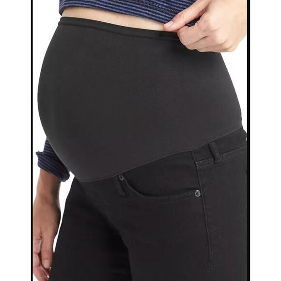 GAP Maternity True Skinny Jeans Black - Picture 2 of 9